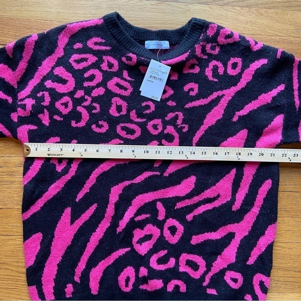 Elodie Mixed Animal Print Sweater - Picture 5 of 9